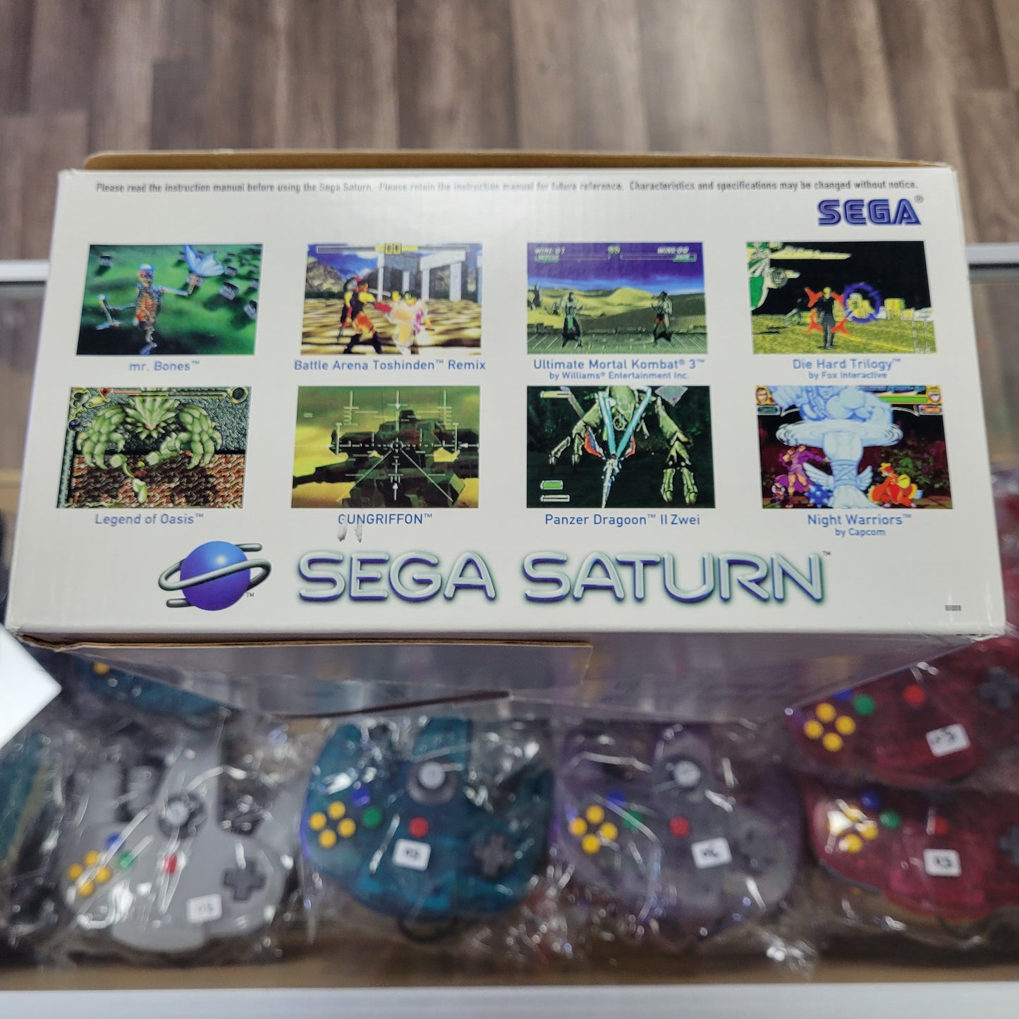 Sega Saturn System CIB (Clean System and Box)