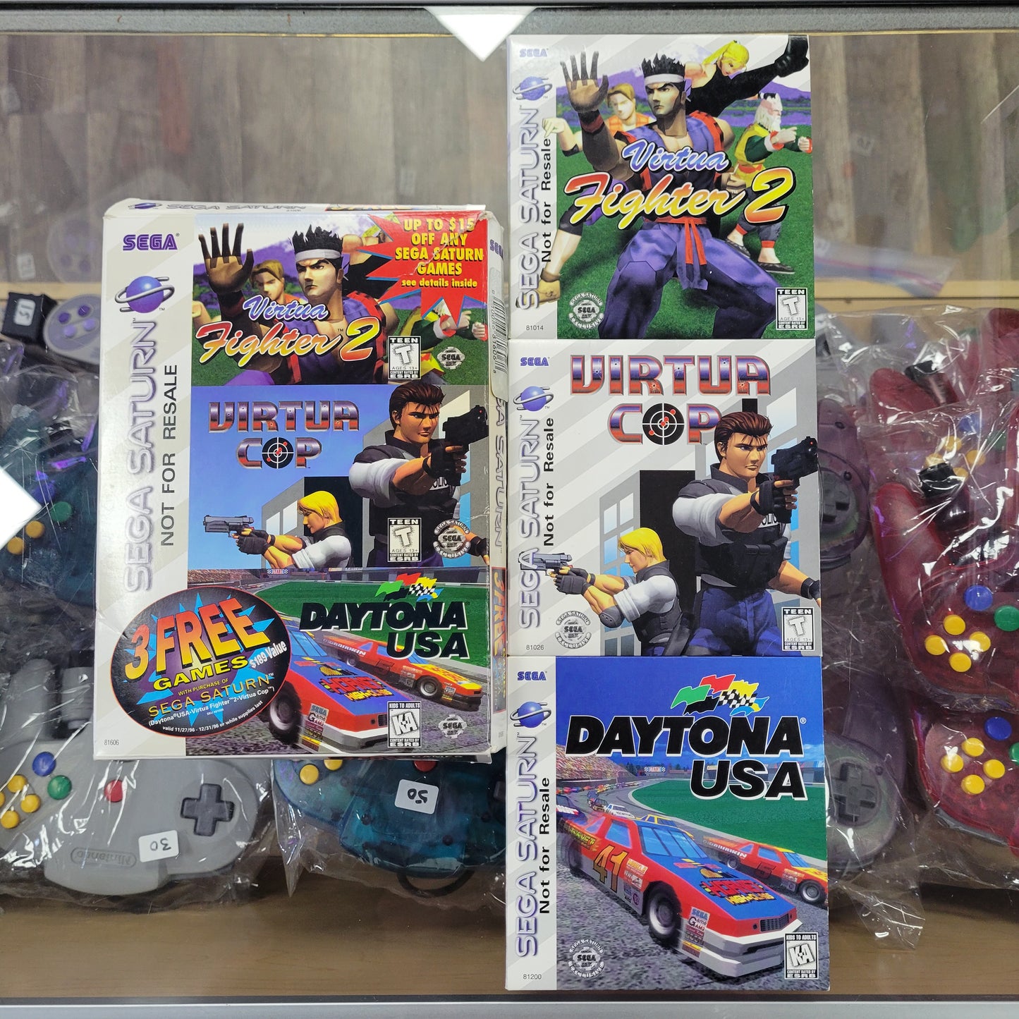 Sega Saturn System CIB (Clean System and Box)