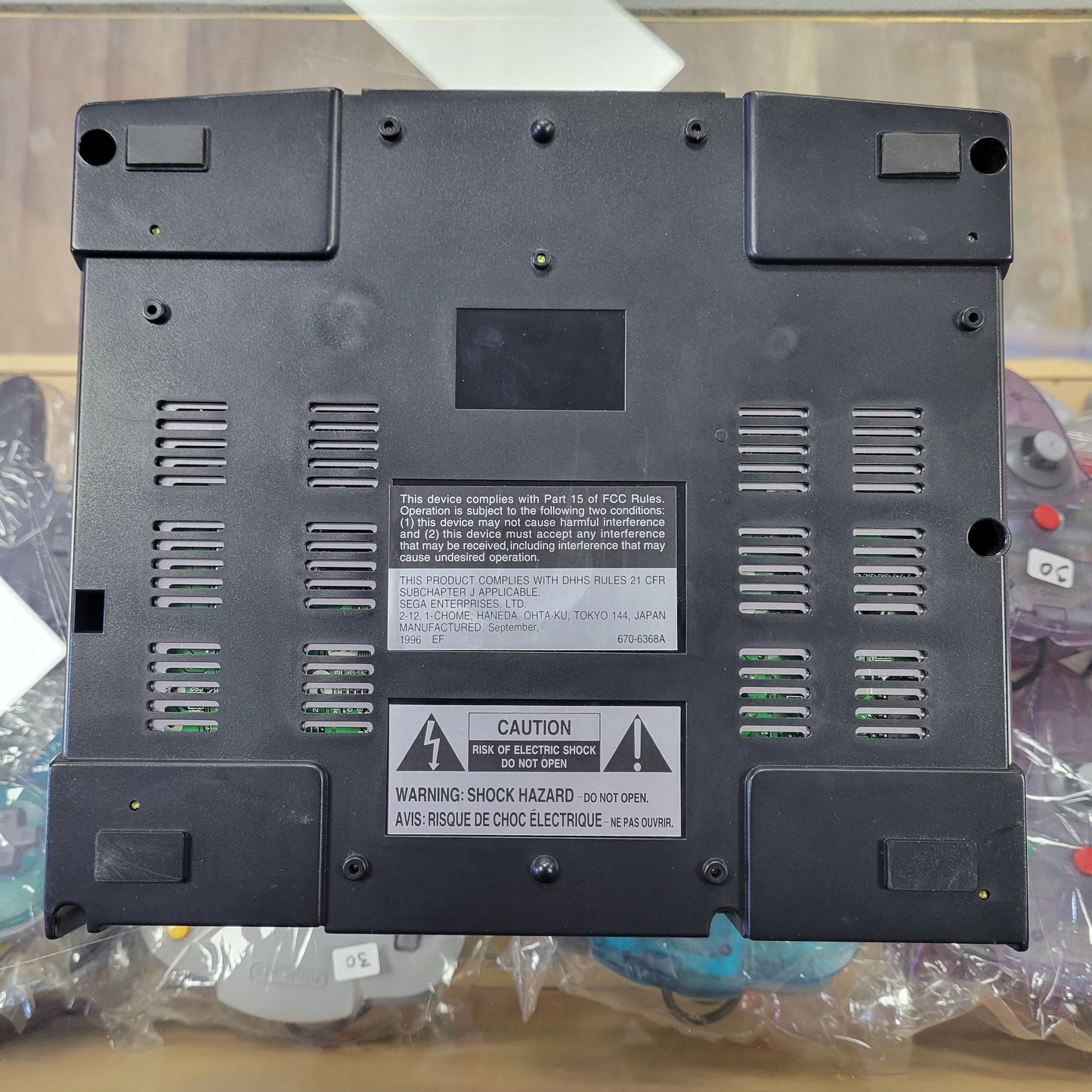 Sega Saturn System CIB (Clean System and Box)