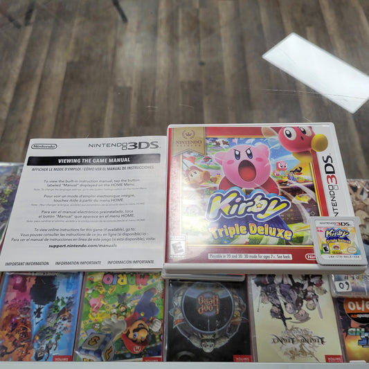 Kirby Triple Deluxe Nintendo 3DS