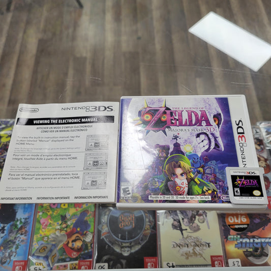 The Legend Of Zelda Majora's Mask 3D Nintendo 3DS