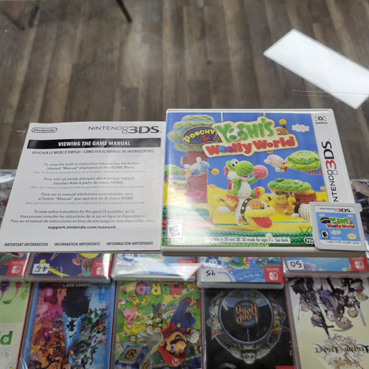 Poochy And Yoshis Wooly World Nintendo 3DS