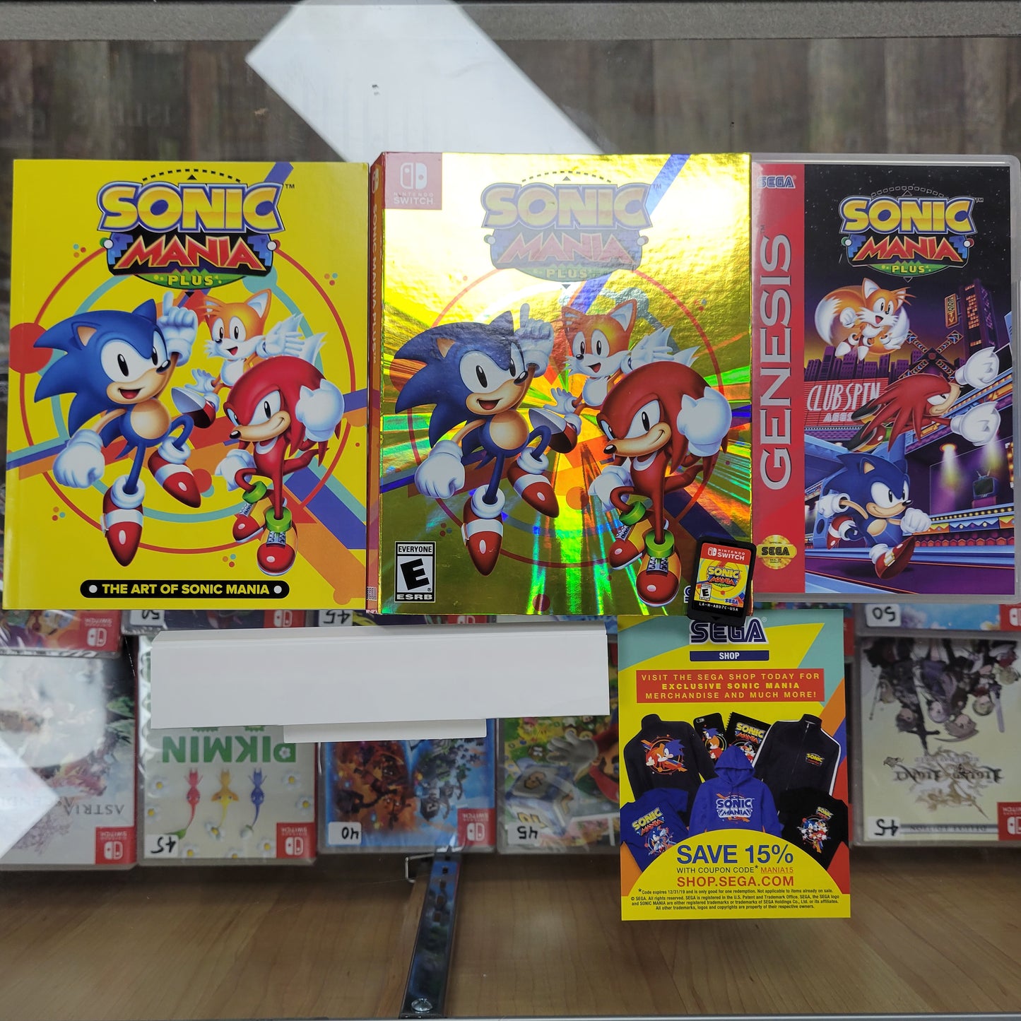 Sonic Mania Plus Artbook Edition Nintendo Switch
