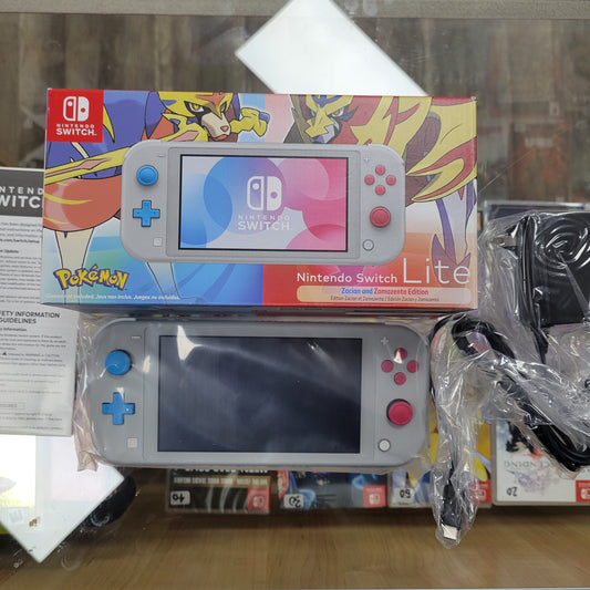 Pokémon Nintendo Switch Lite Zacian and Zamazenta Edition