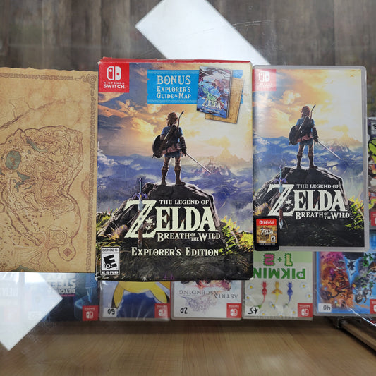 The Legend Of Zelda Breath Of The Wild Explorers Edition Nintendo Switch
