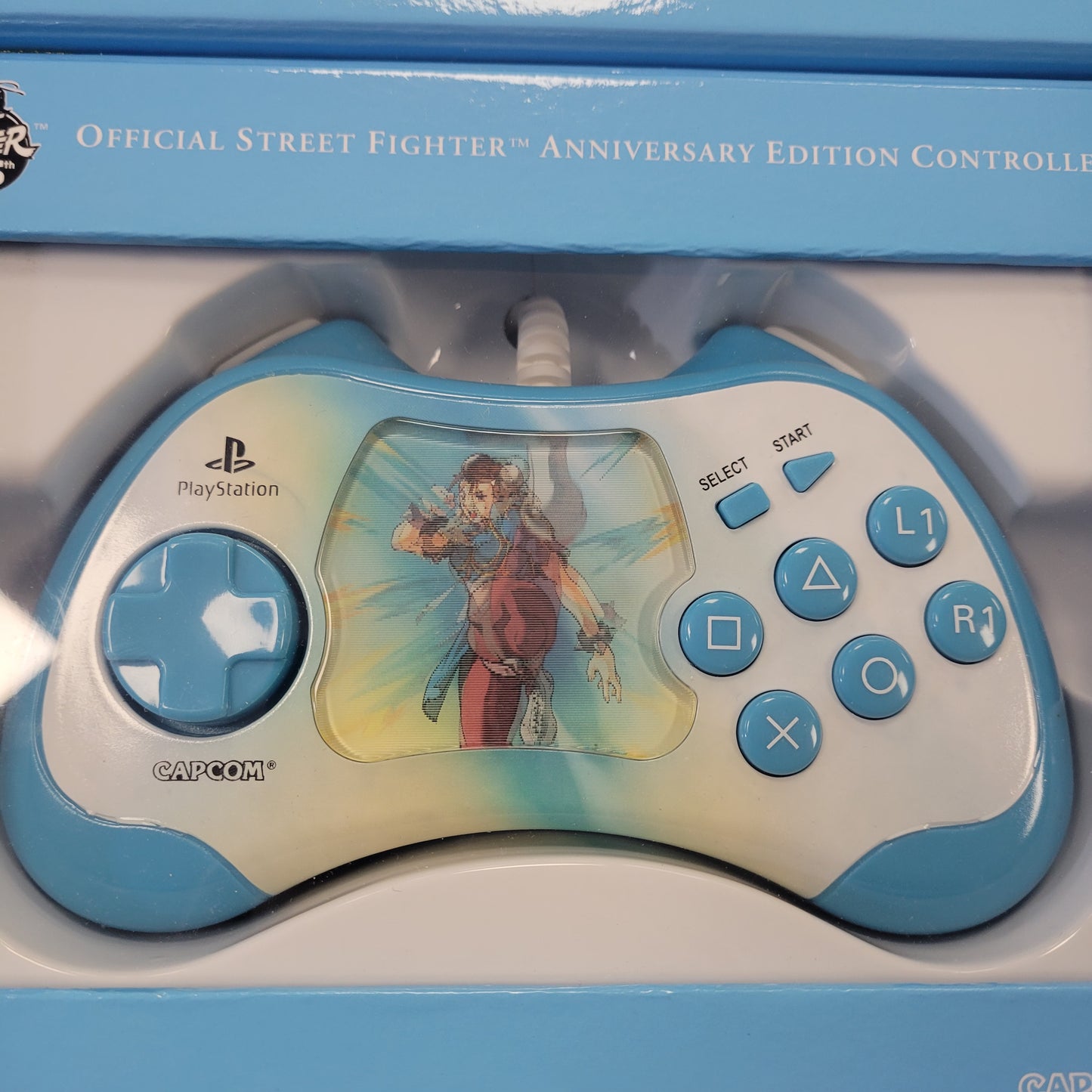 New Sealed Official Street Fighter Anniversary Edition Controller Chun Li Playstation 2