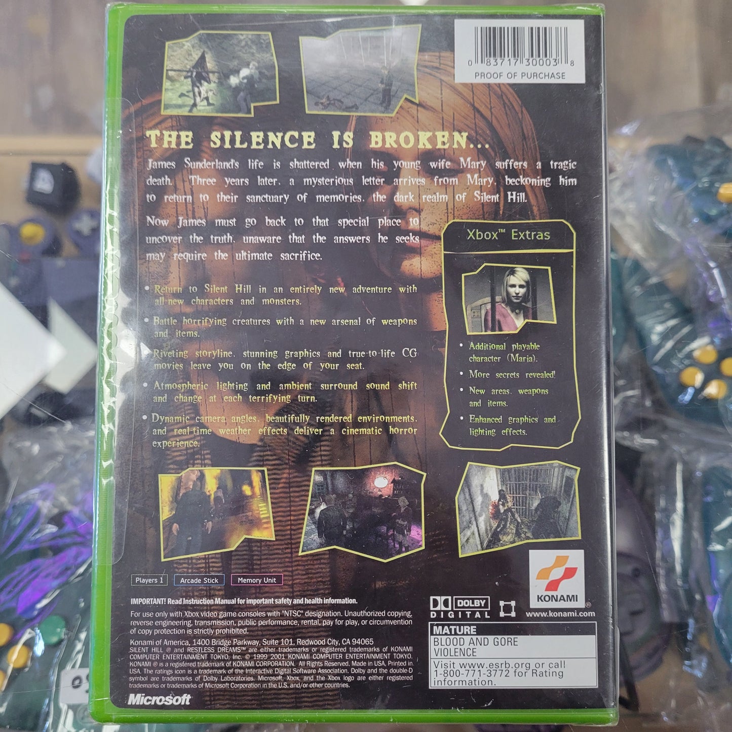 Silent Hill 2 Original Xbox New Sealed
