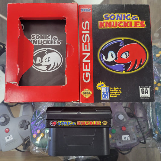 Sonic And Knuckles Sega Genesis