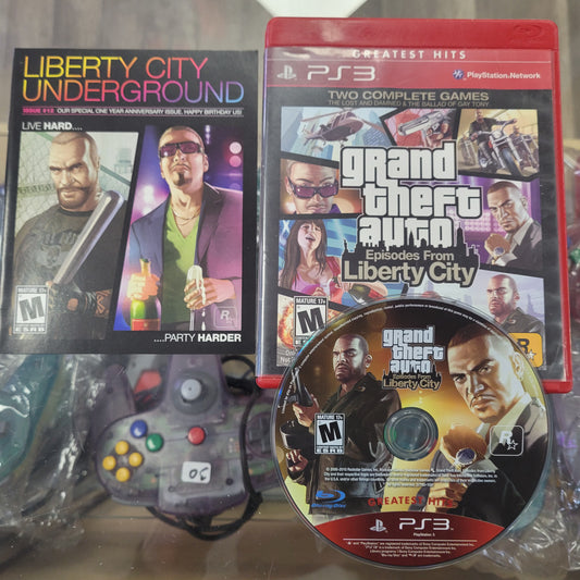Grand Theft Auto Episodes From Liberty City Playstation 3 Greatest Hits