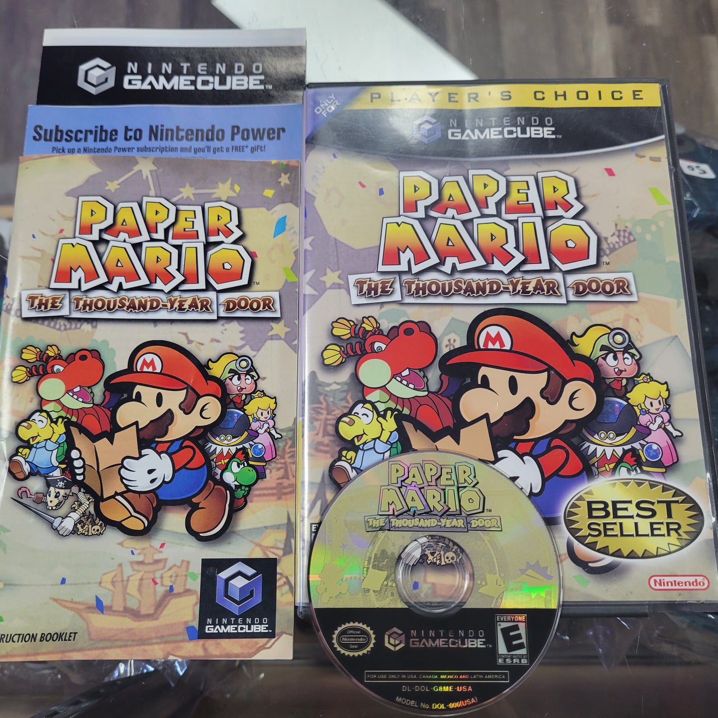 Paper Mario The Thousand Year Door Gamecube