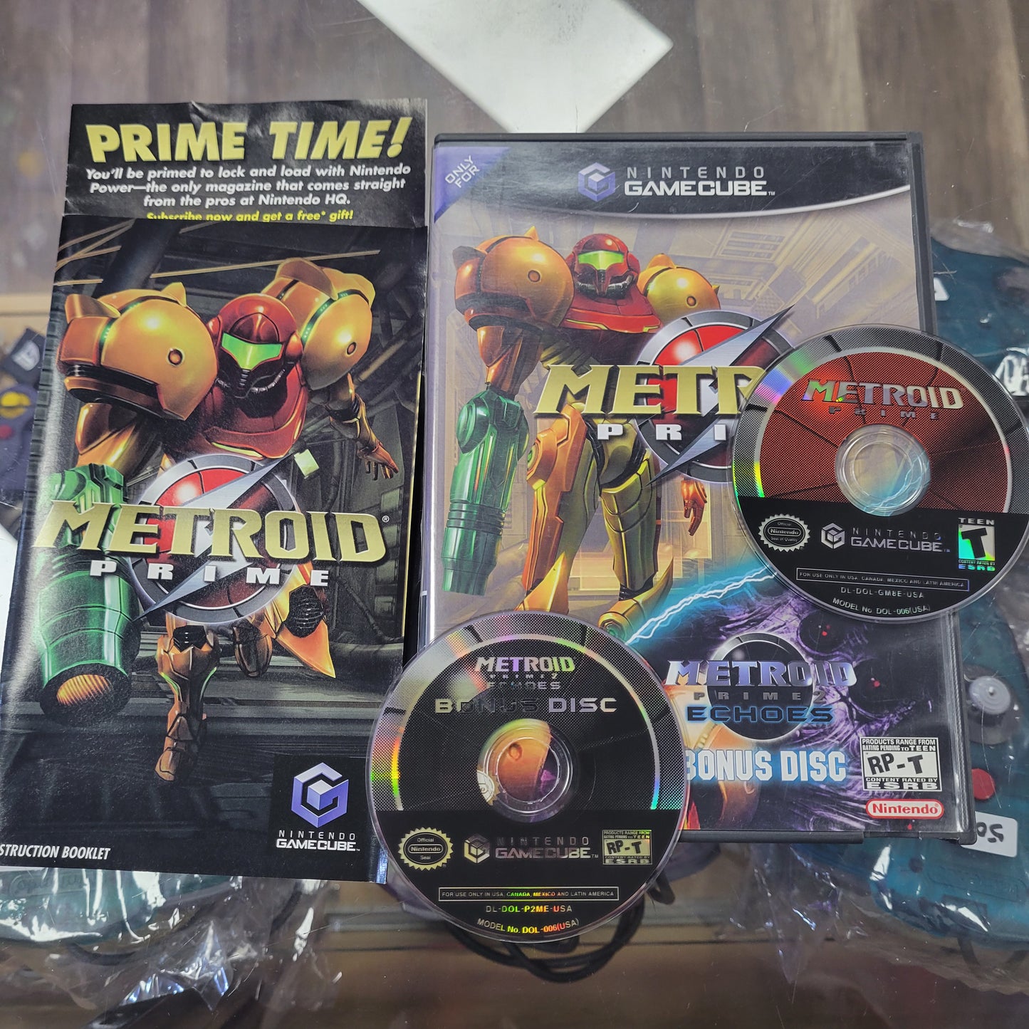Metroid Prime Echoes Bonus Disc Gamecube