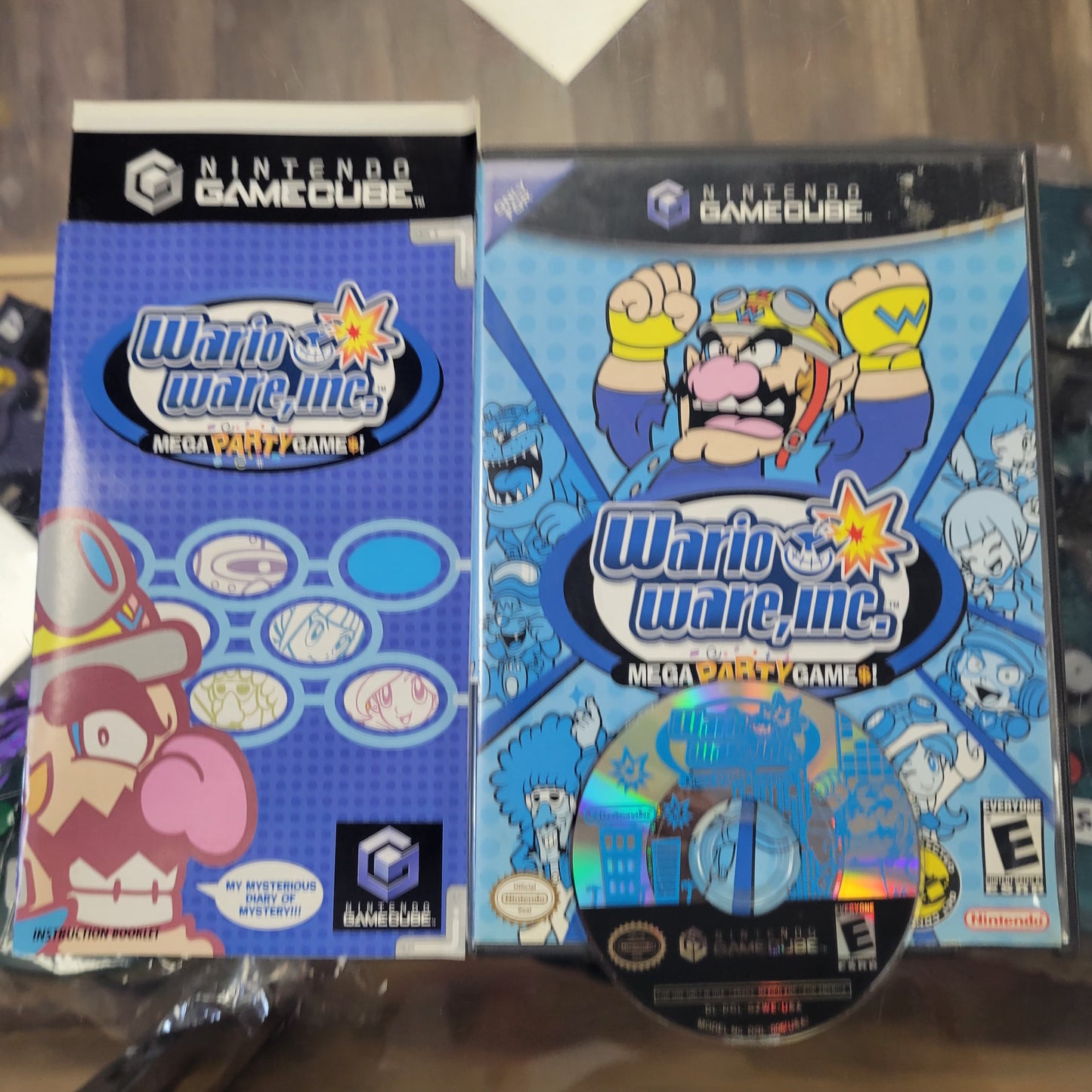 Wario Ware Mega Party Games Gamecube