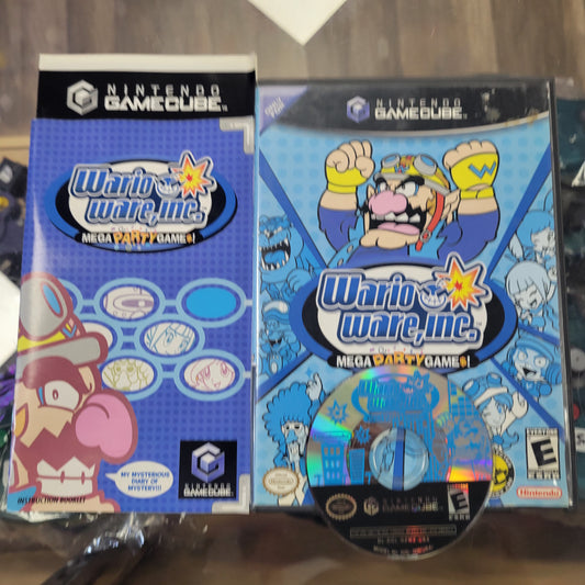 Wario Ware Mega Party Games Gamecube
