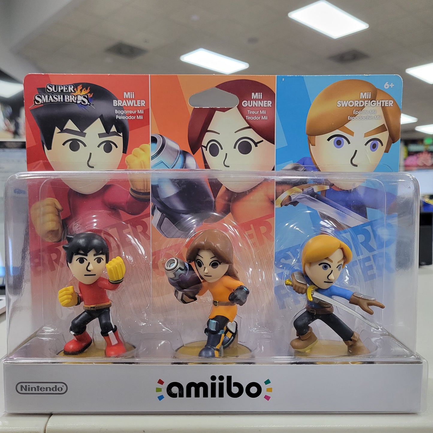 Mii 3 Pack Amiibo