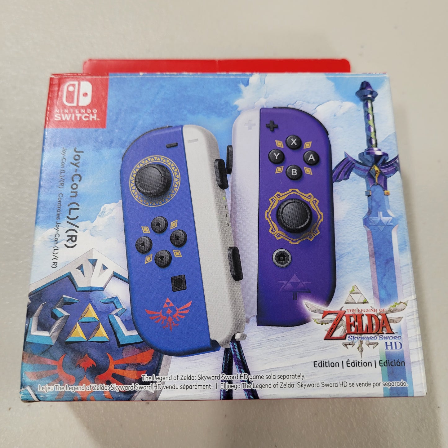 Nintendo Switch Zelda Joy Cons