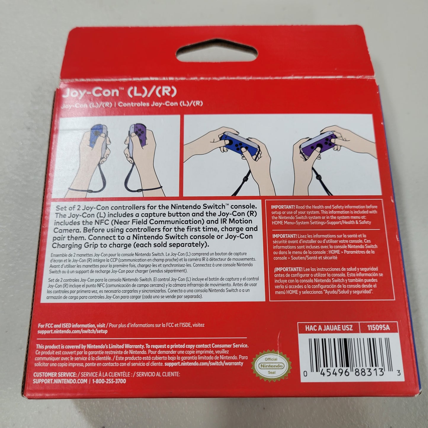 Nintendo Switch Zelda Joy Cons