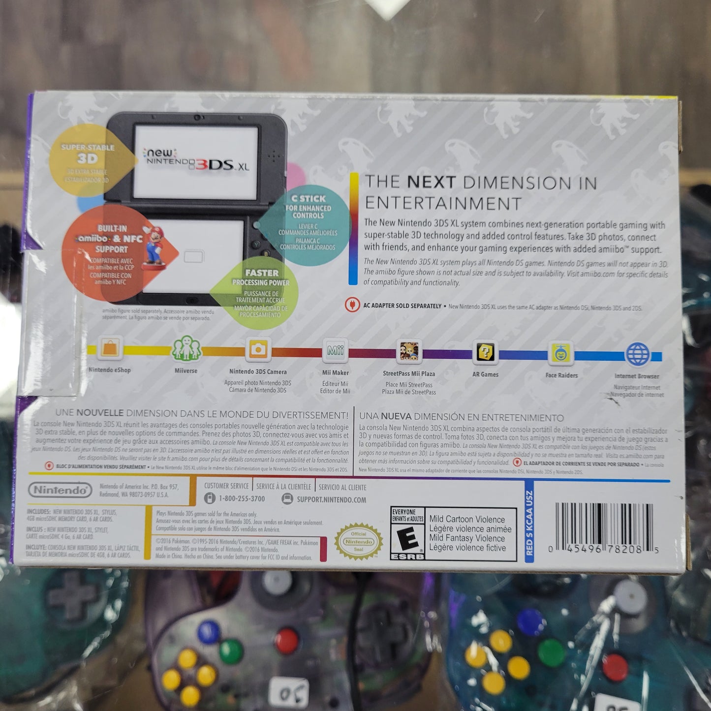 NEW “New” 3DS XL Solgaleo Lunala Black Edition