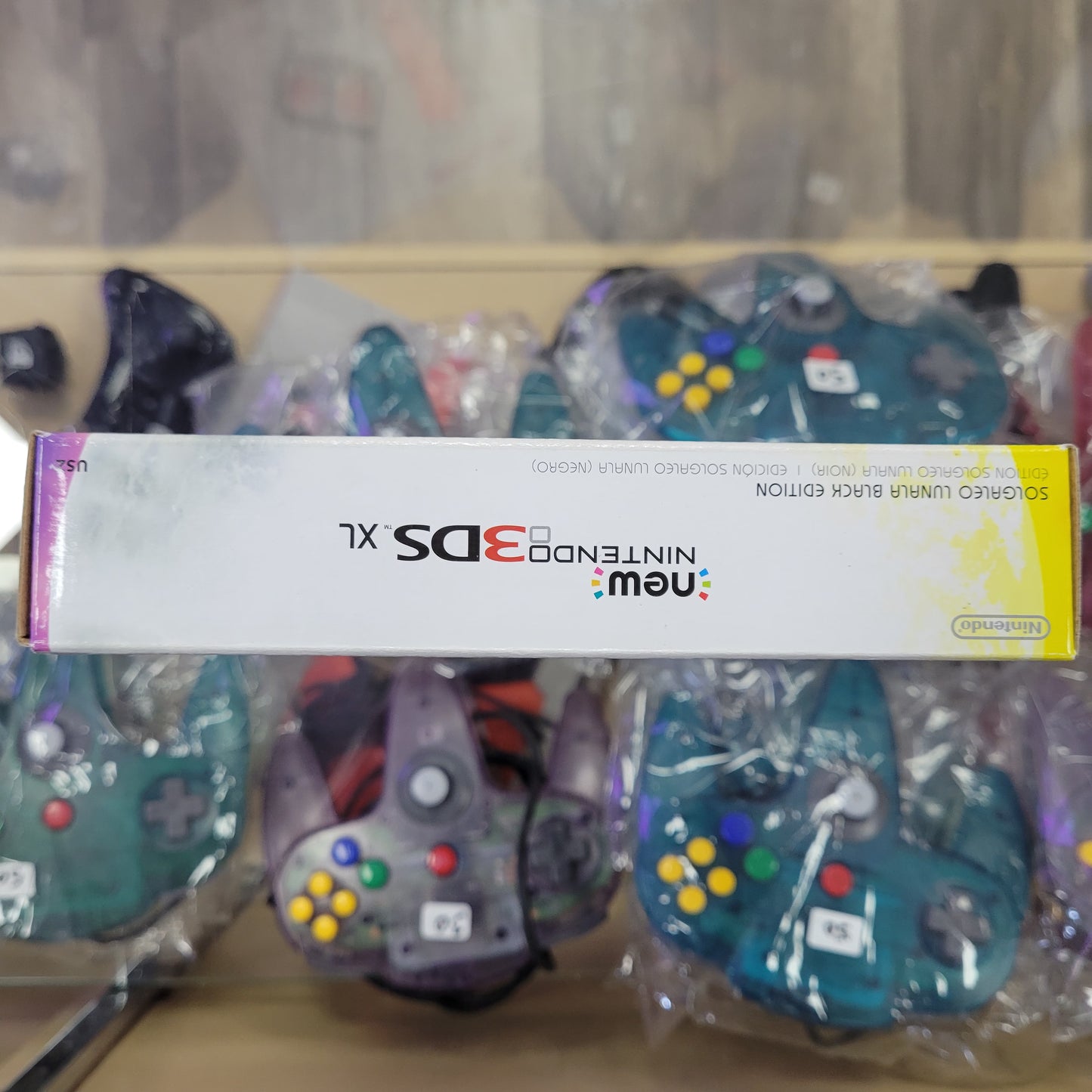 NEW “New” 3DS XL Solgaleo Lunala Black Edition