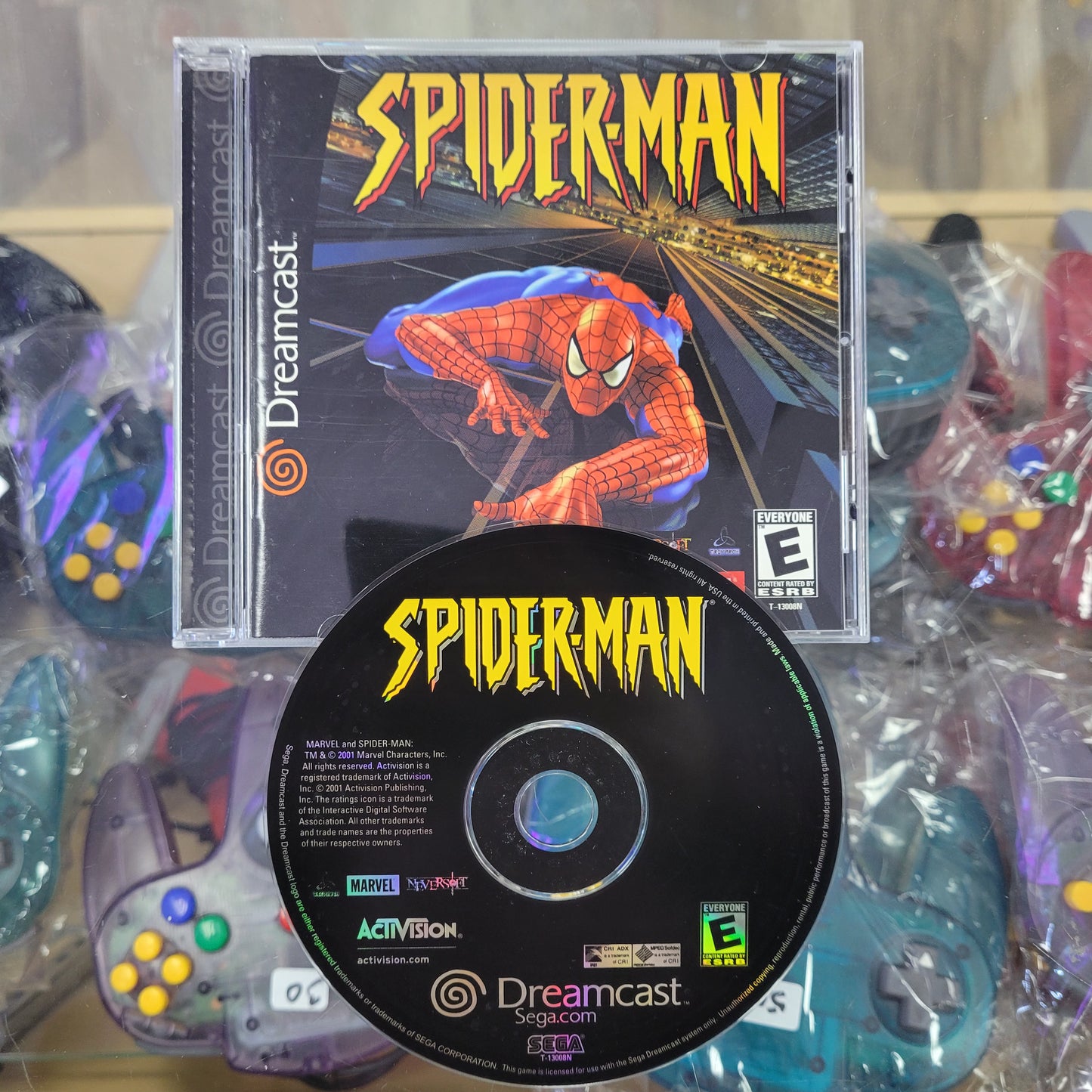 Spider Man Sega Dreamcast