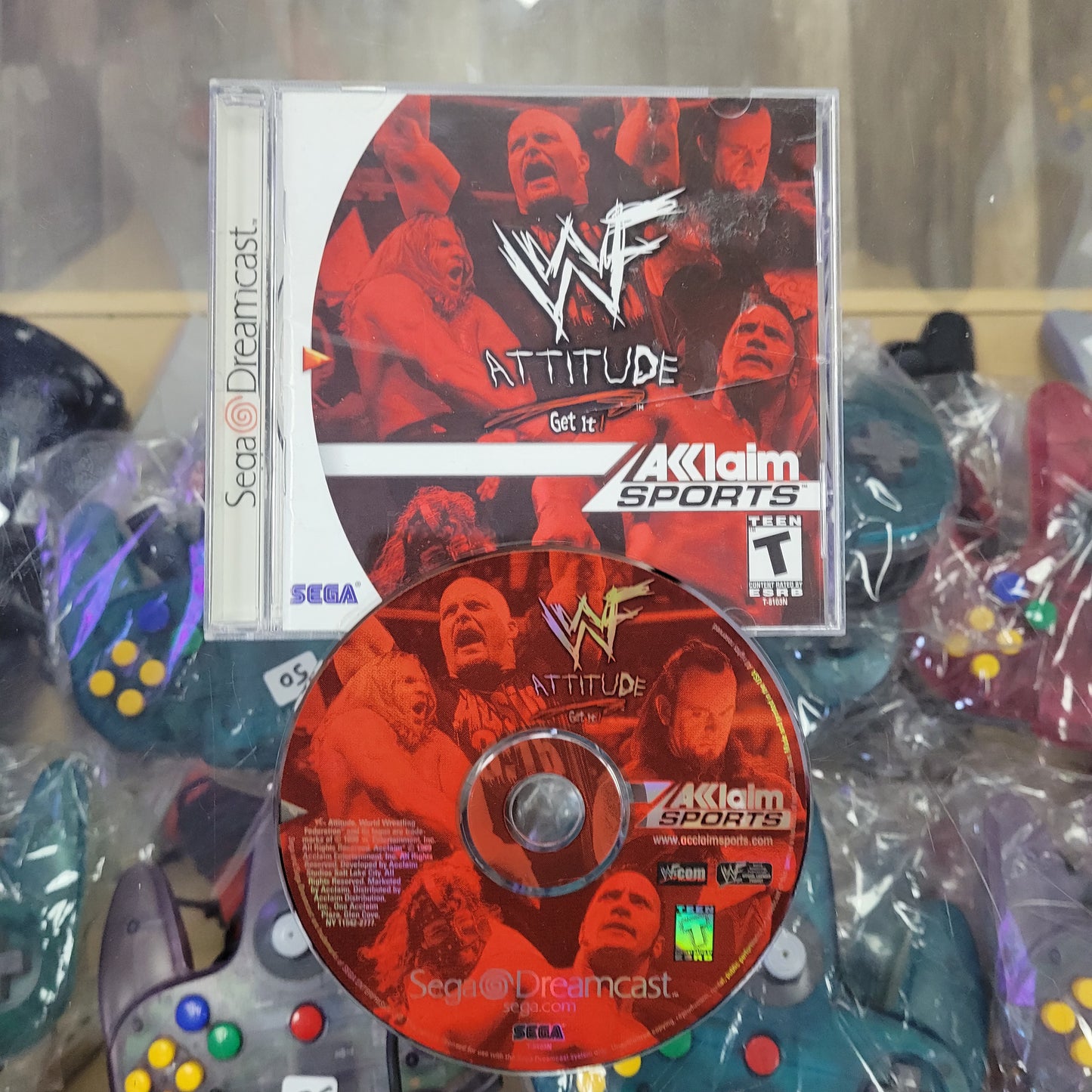 WF Attitude Sega Dreamcast