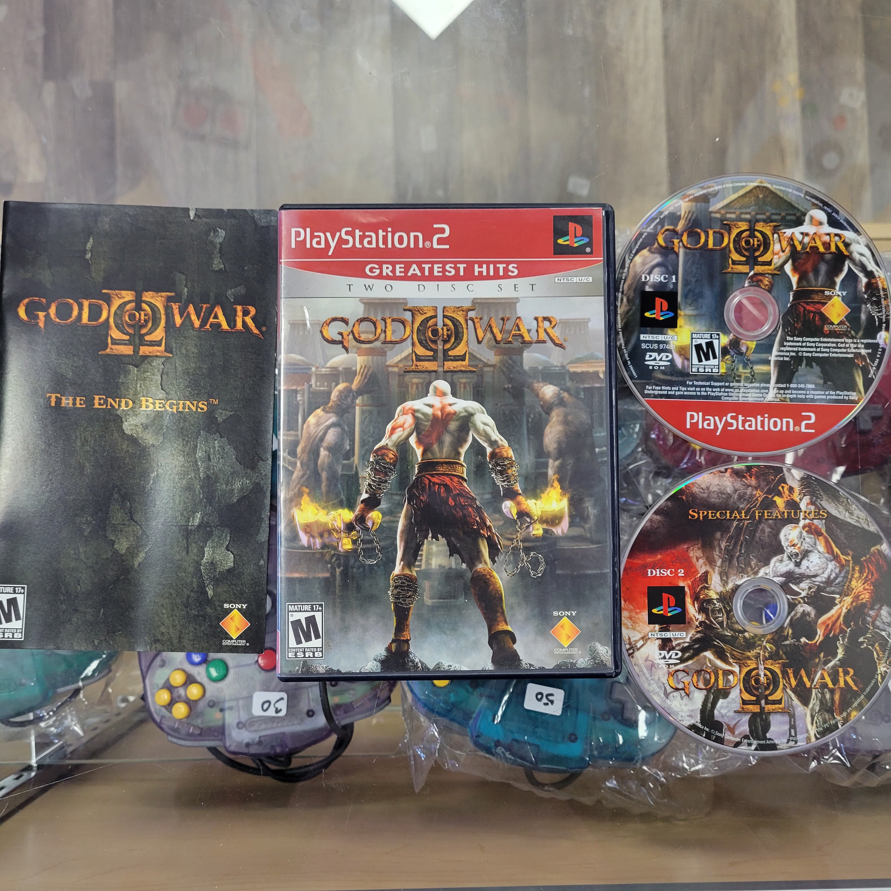 God Of War II Two Disc Set – buttondelight