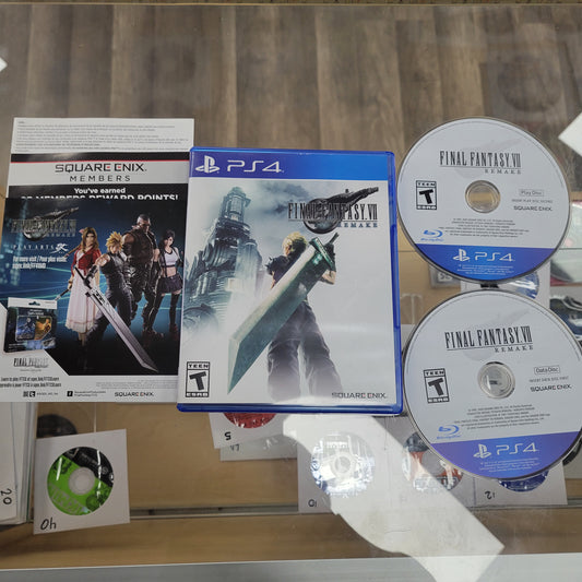 Final Fantasy VII Remake Playstation 4