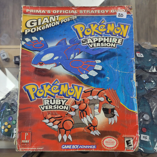Pokémon Sapphire Ruby Prima Strategy Guide