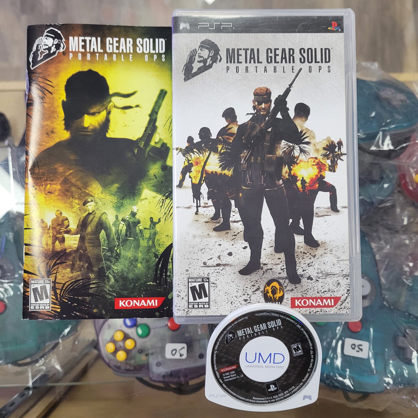 Metal Gear Solid Portable Ops PSP