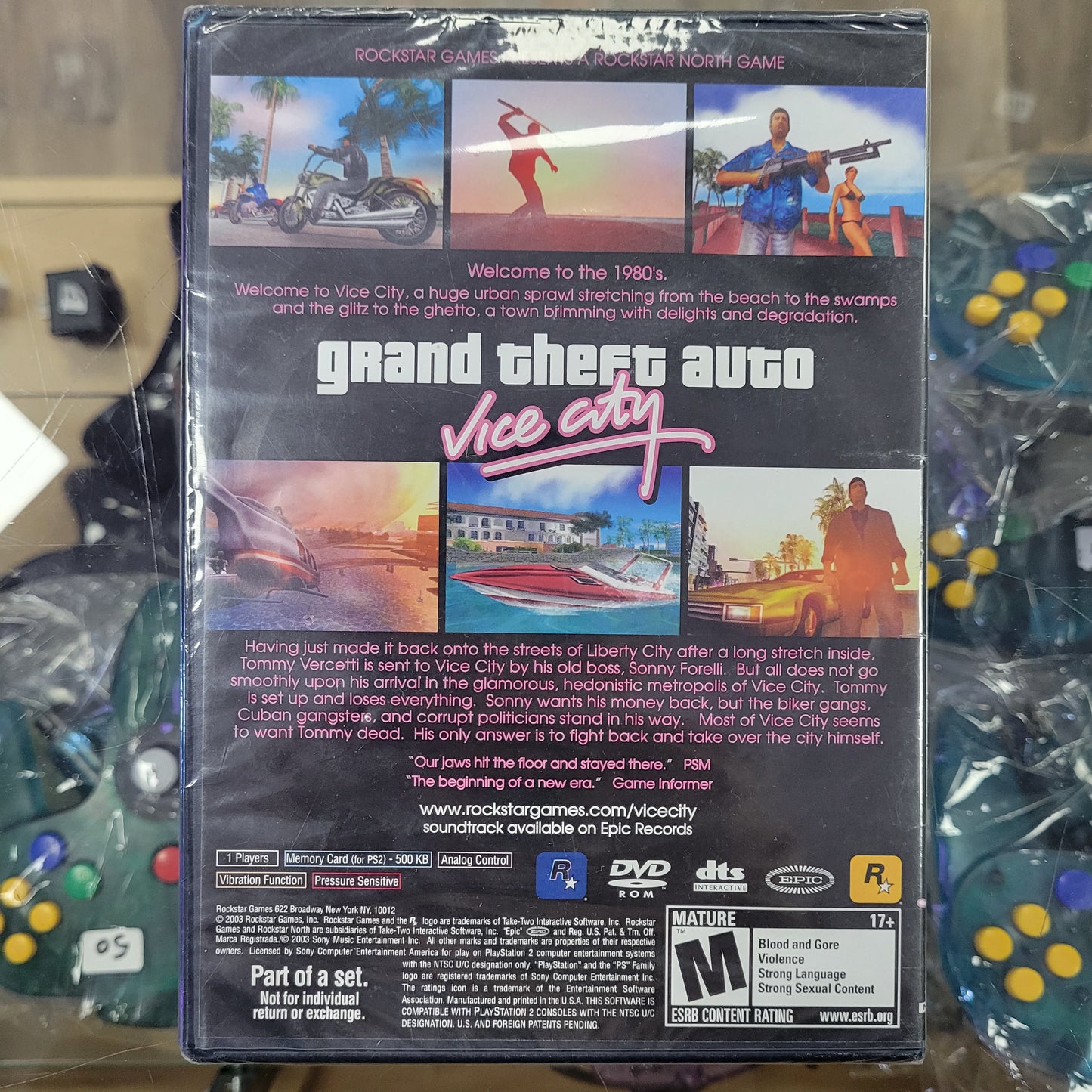 Grand Theft Auto Vice City Playstation 2 New