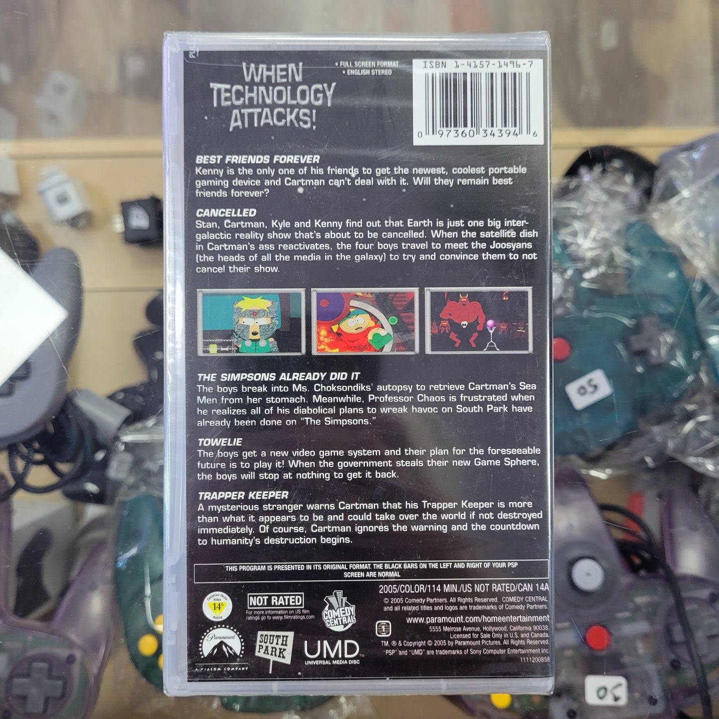South Park When Technology Attacks! PSP UMD New