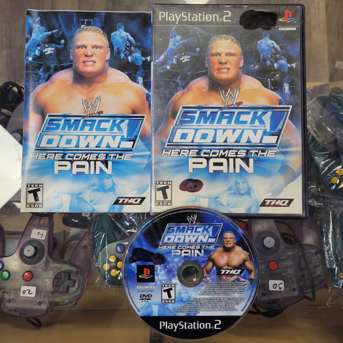 Smack Down Here Comes The Pain! Playstation 2