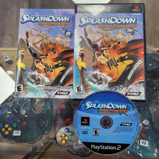 Splash Down Rides Gone Wild Playstation 2