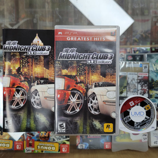 Midnight Club 3 DUB Edition (Greatest Hits) PSP