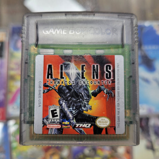 Aliens Thanatos Encounter Gameboy Color