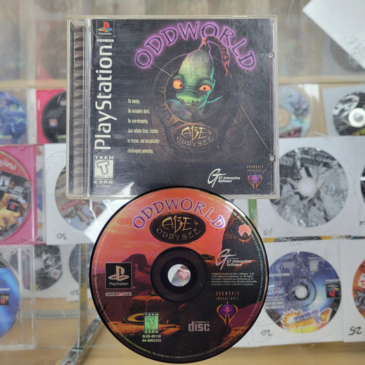 Oddworld Abes Oddysee Playstation 1