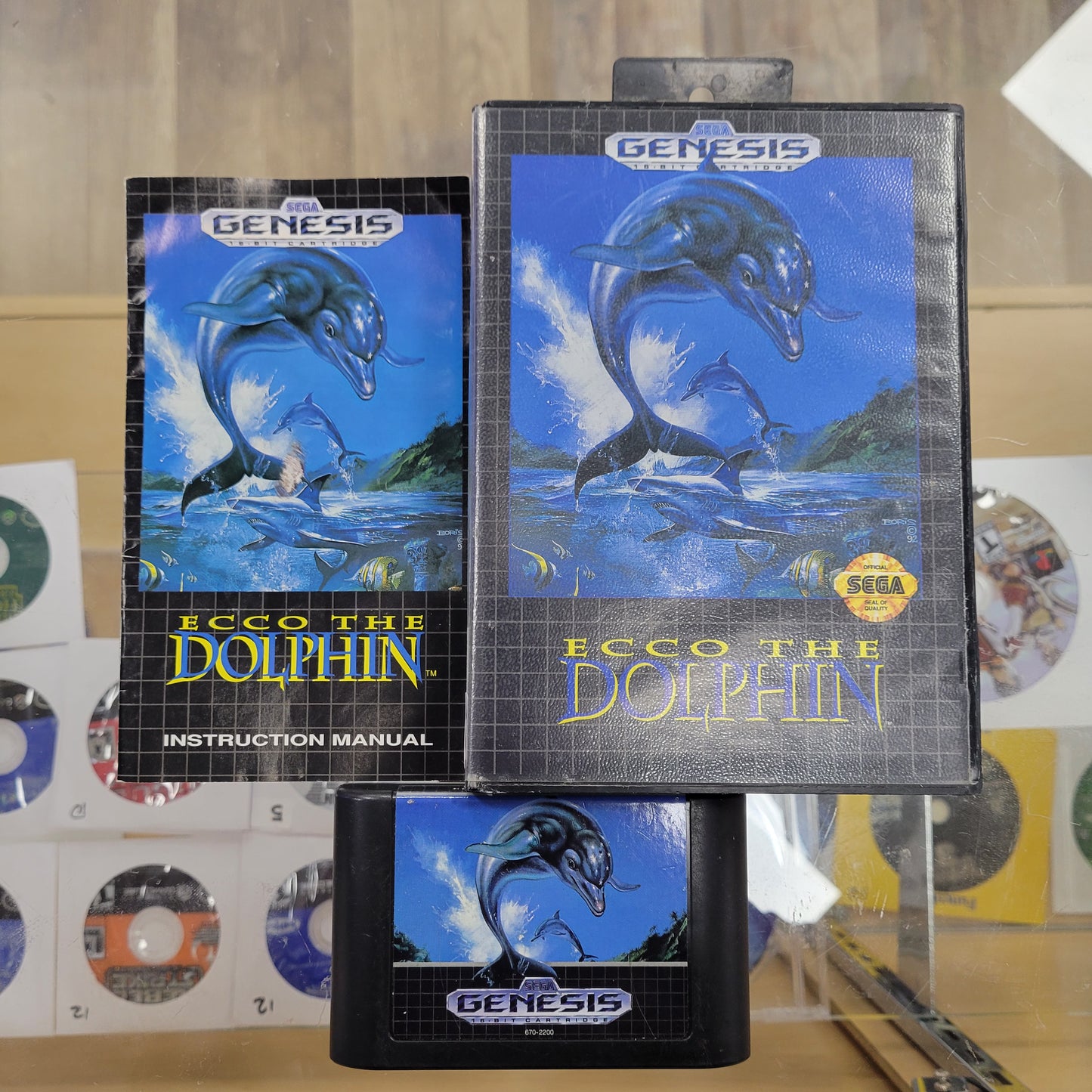 Ecco The Dolphin Sega Genesis