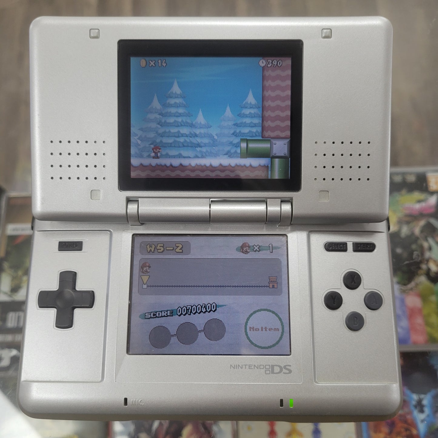 Original Silver Nintendo DS