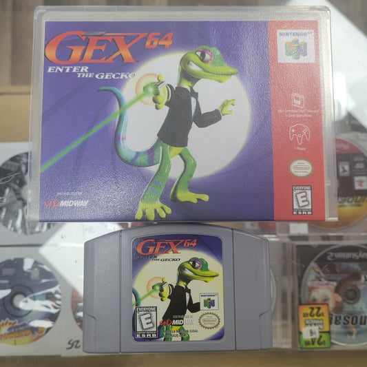 Gex Enter The Gecko Nintendo 64