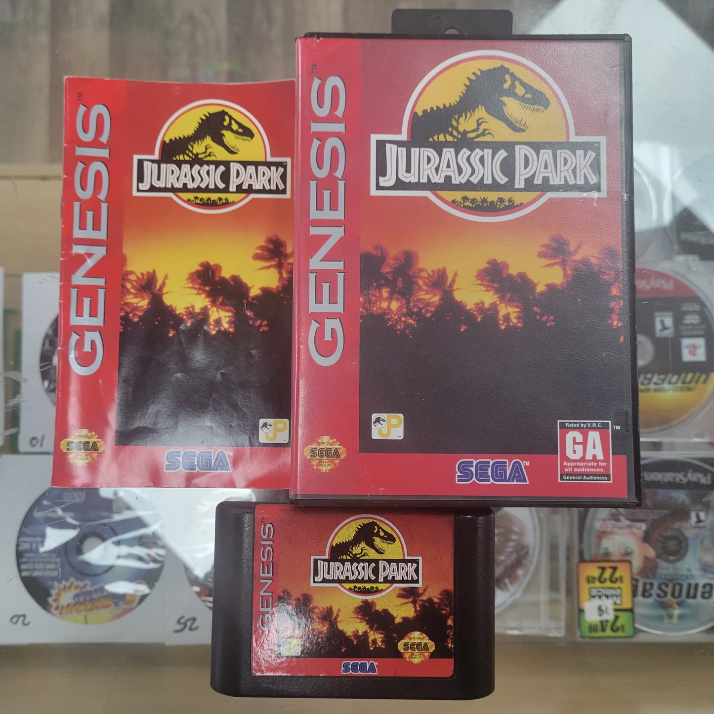 Jurassic Park Sega Genesis