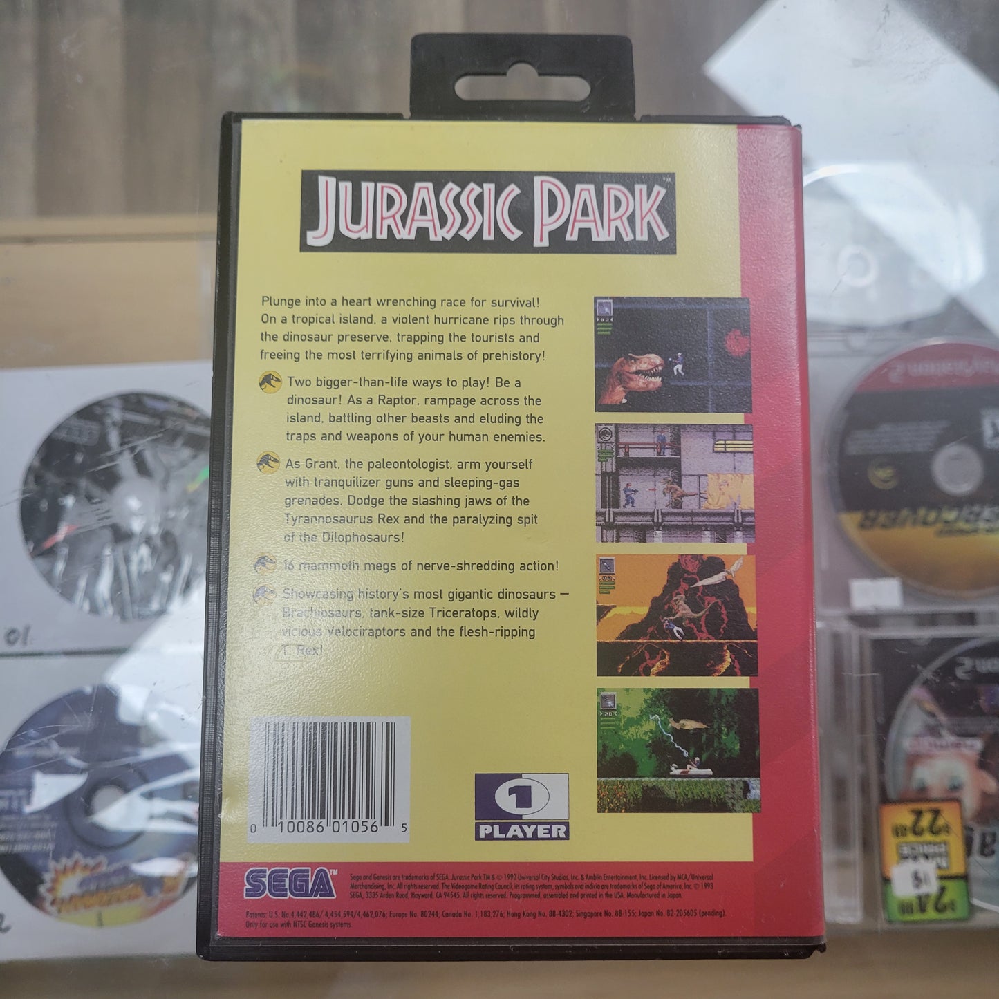 Jurassic Park Sega Genesis