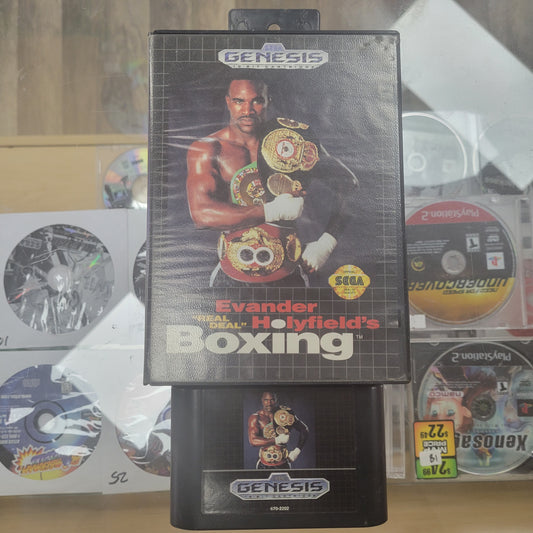 Evander Holyfields Real Deal Boxing Sega Genesis