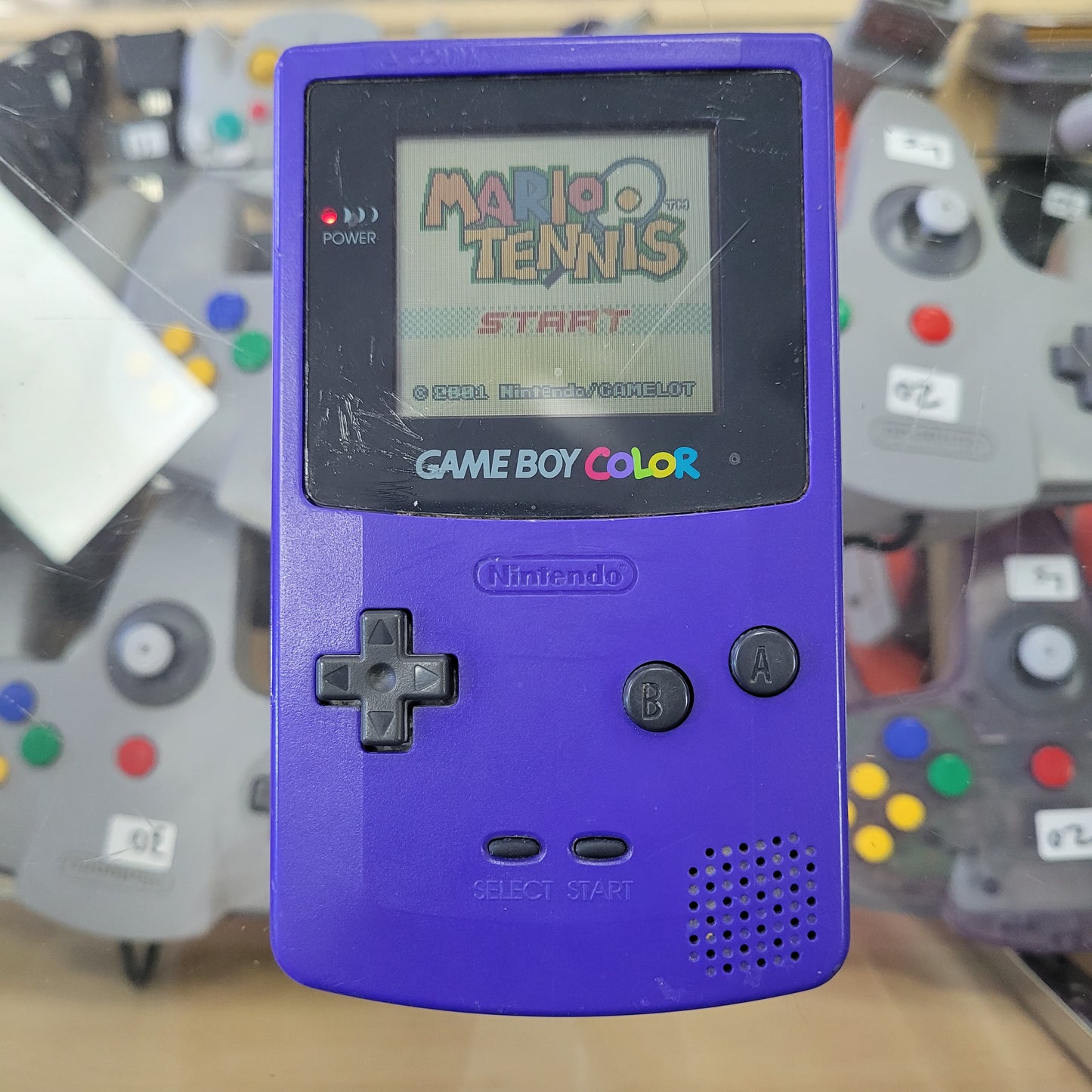 Nintendo Gameboy Color Purple