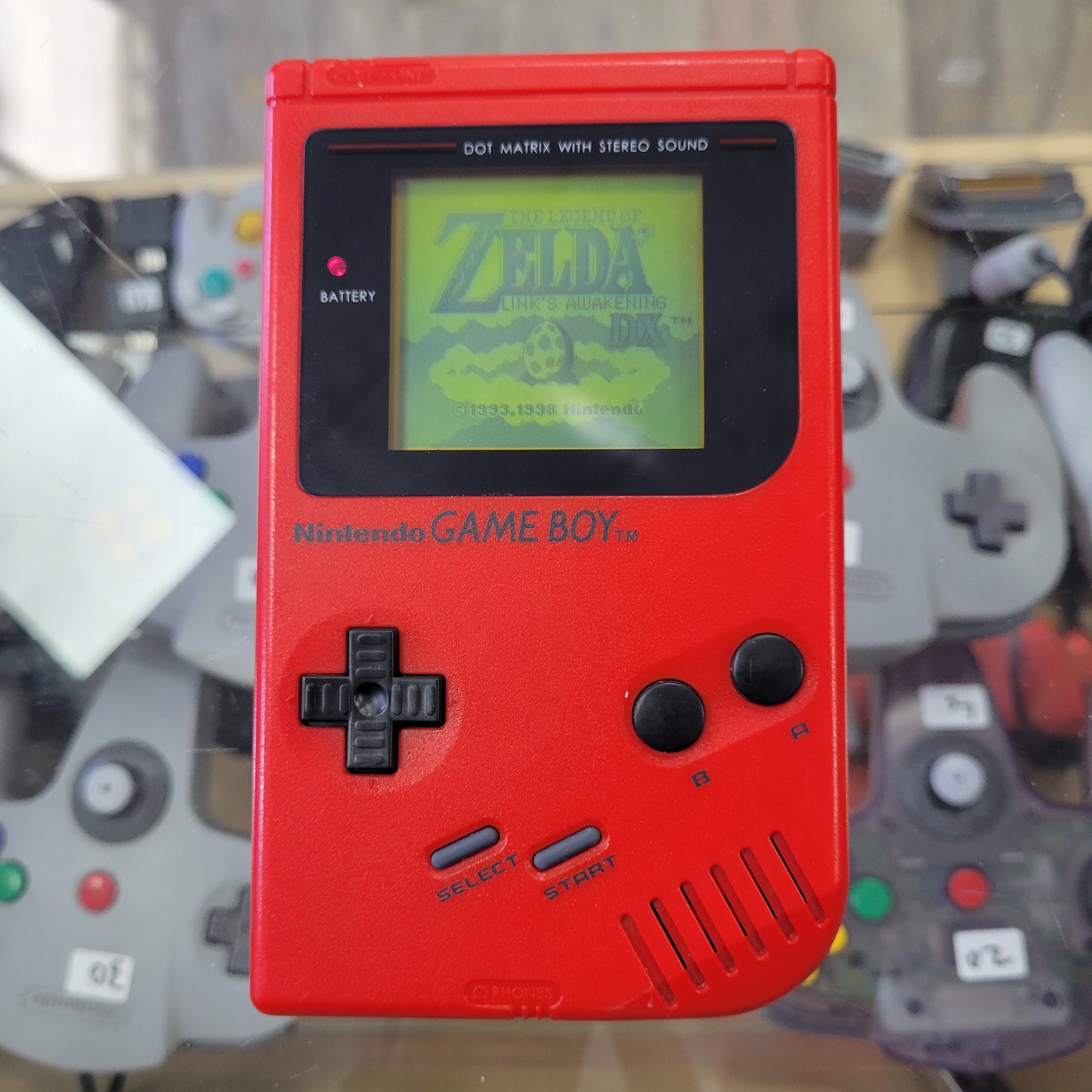 Original Nintendo Gameboy Red