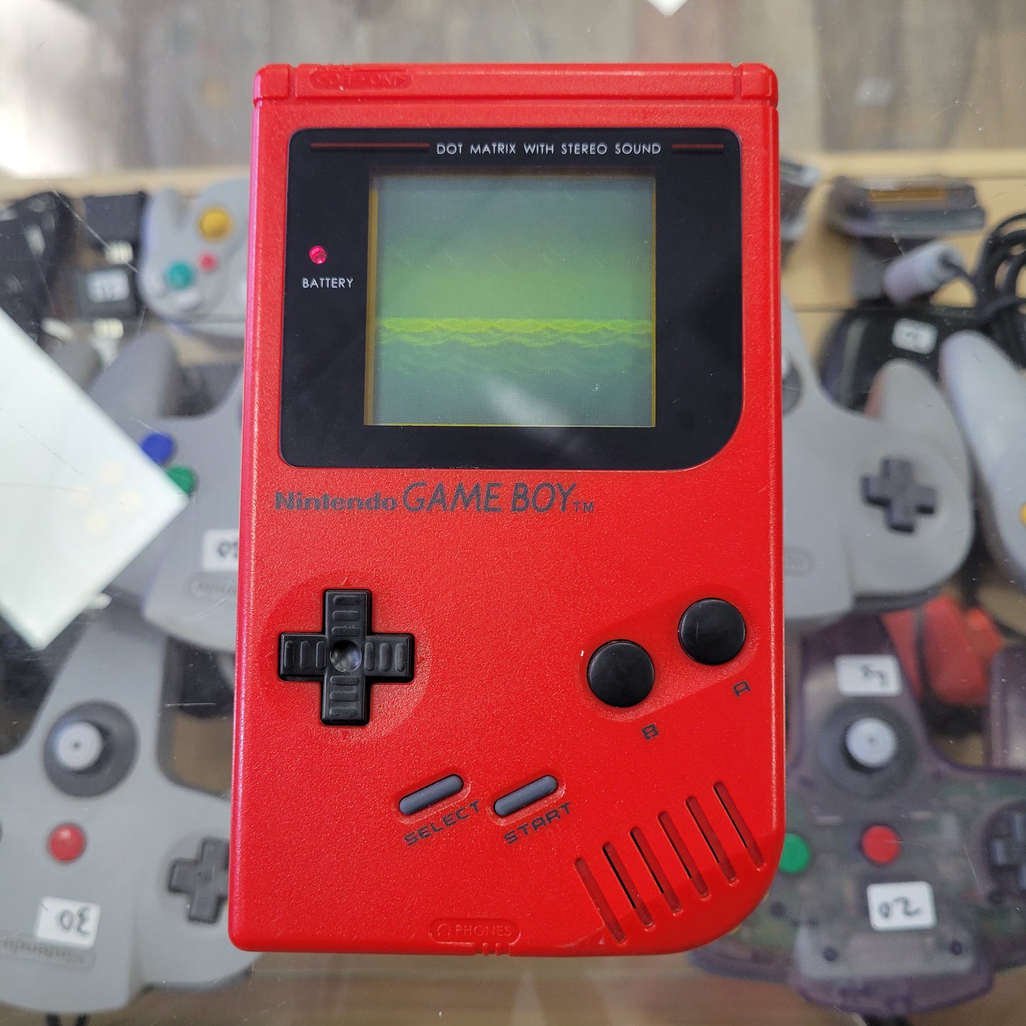 Original Nintendo Gameboy Red