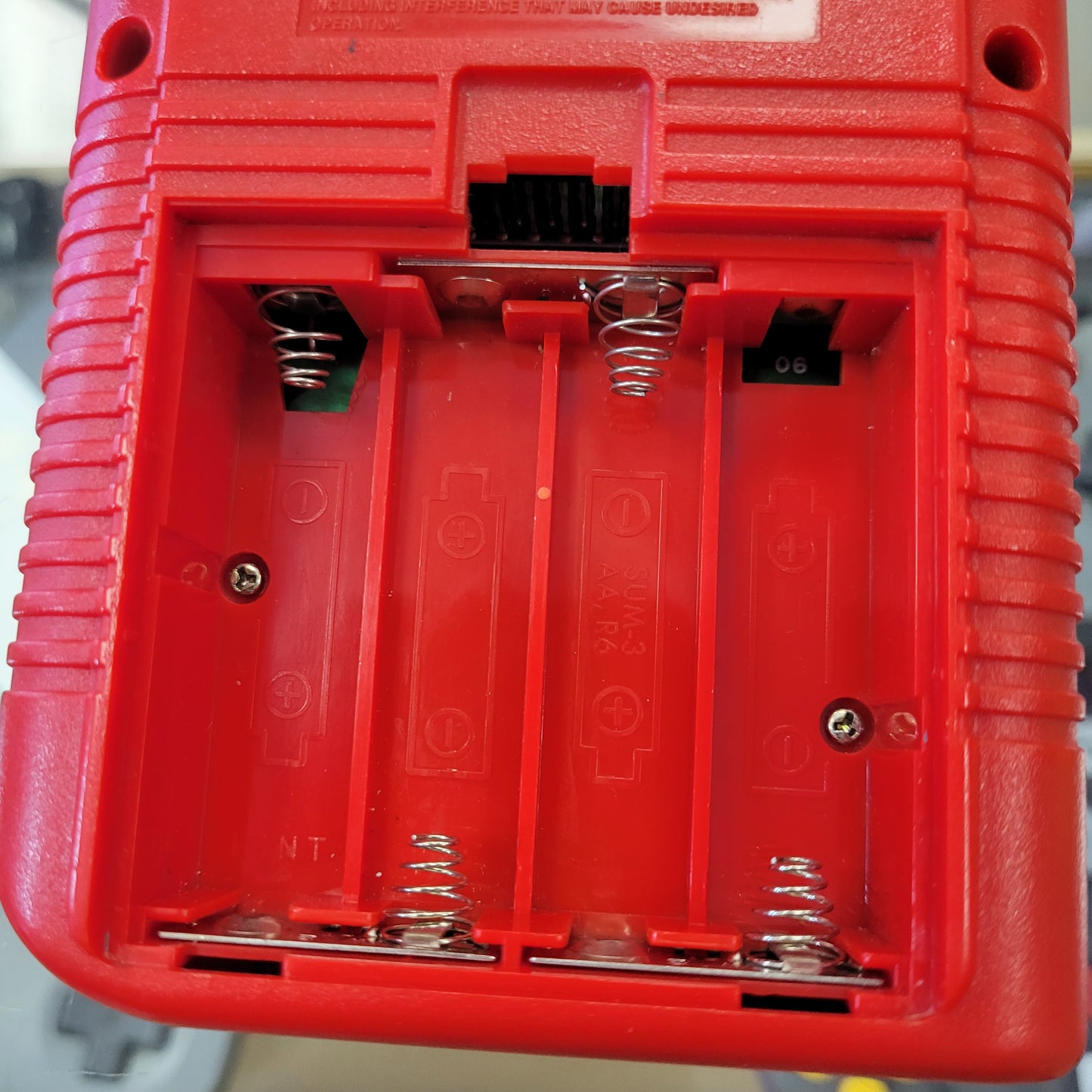 Original Nintendo Gameboy Red