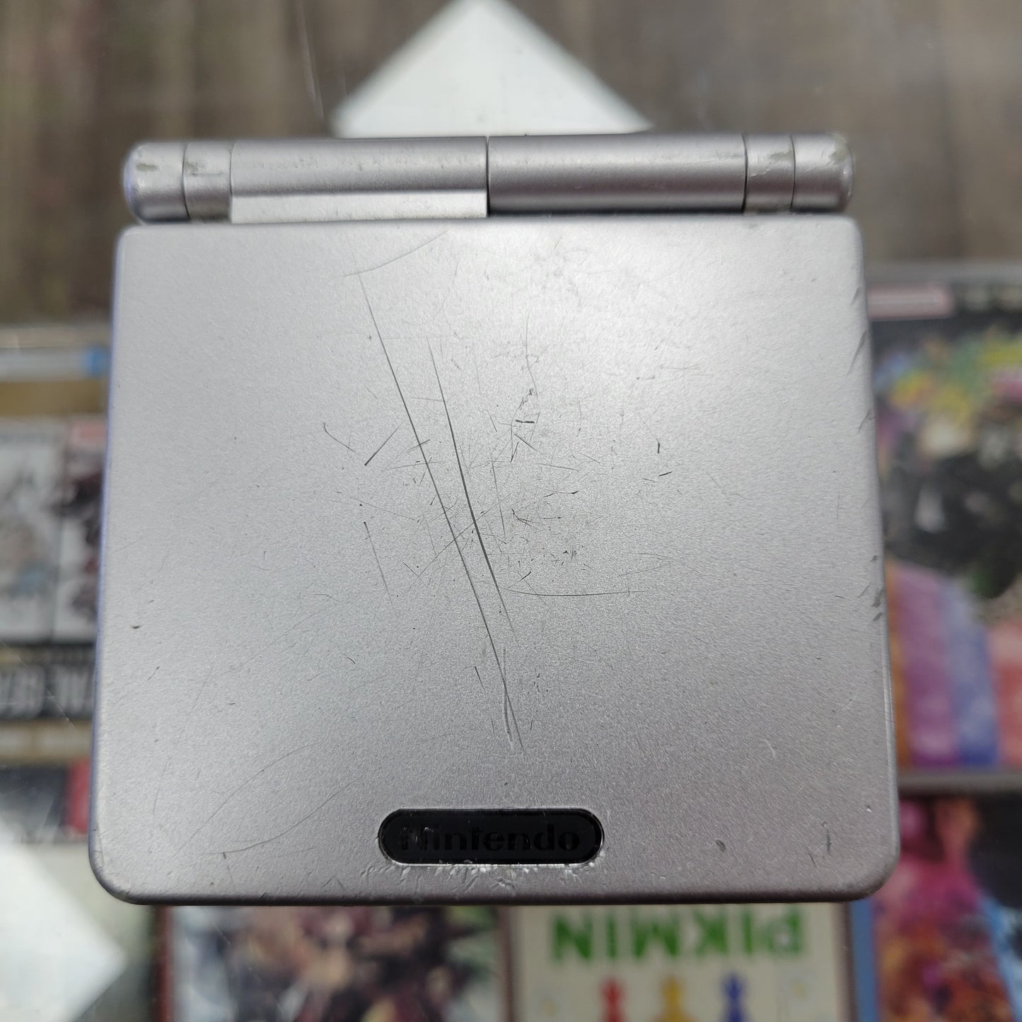 Silver Nintendo Gameboy Advance SP