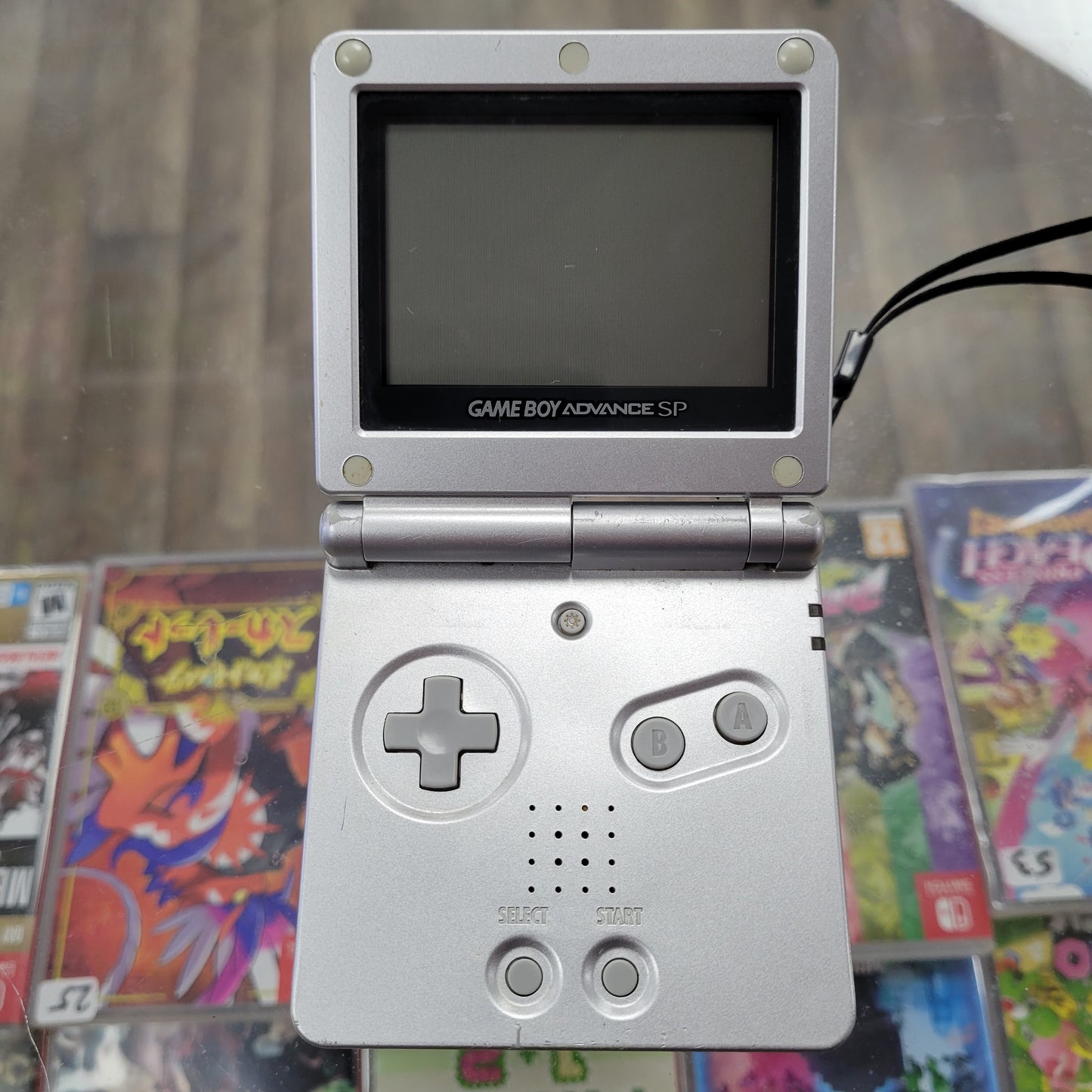 Silver Nintendo Gameboy Advance SP