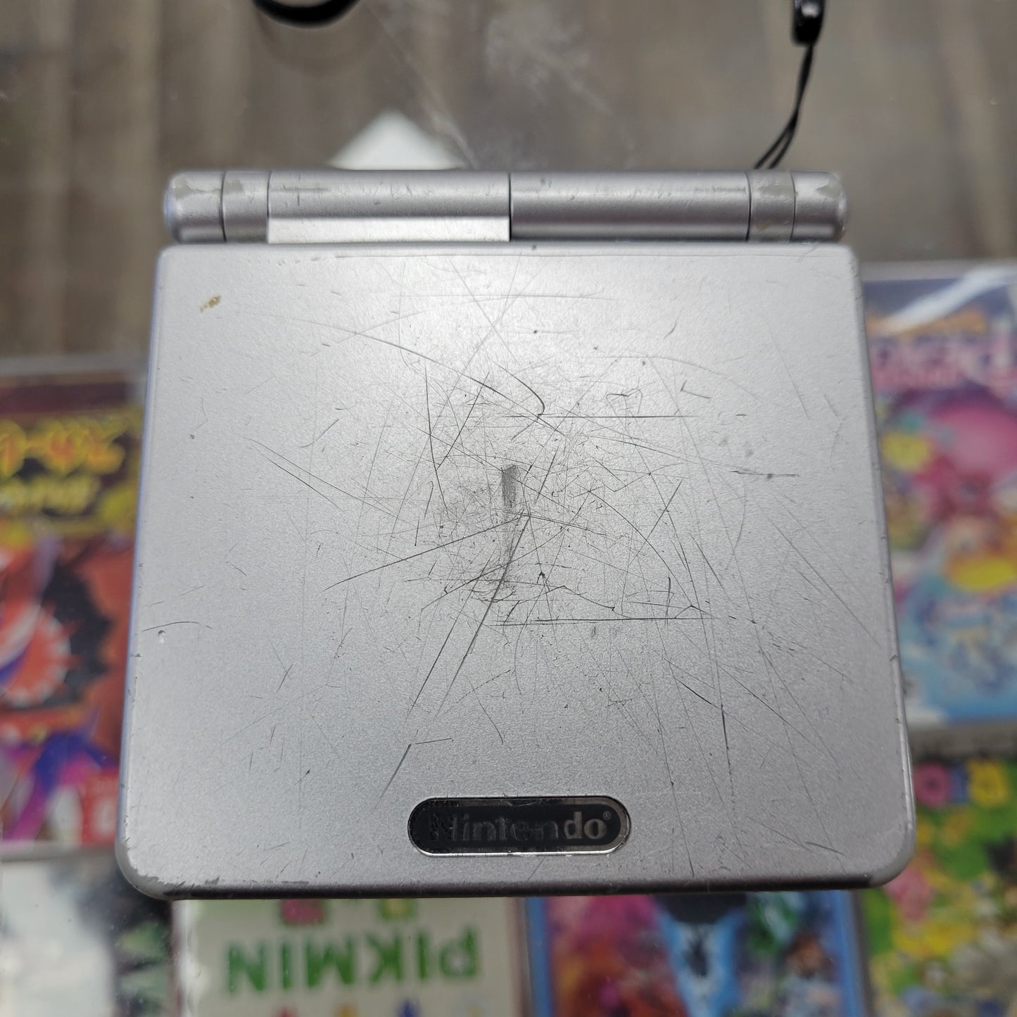 Silver Nintendo Gameboy Advance SP