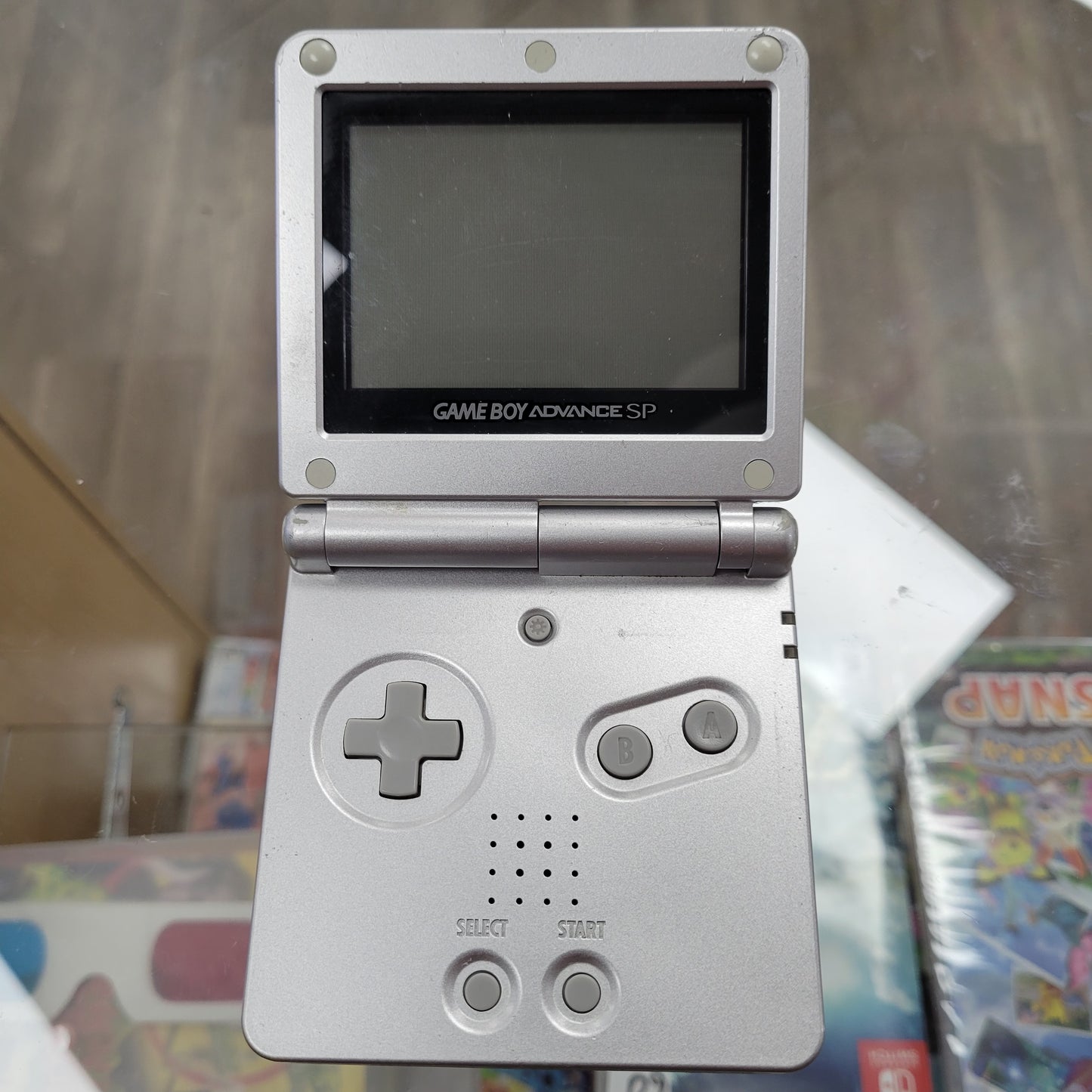 Silver Nintendo Gameboy Advance SP