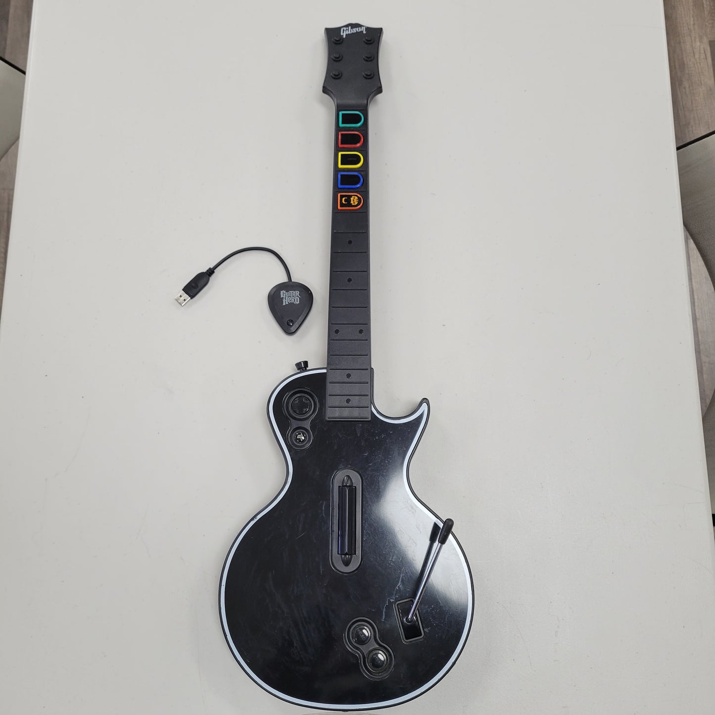 Guitar Hero III Les Paul Controller For Playstation 3 Comes With Dongle